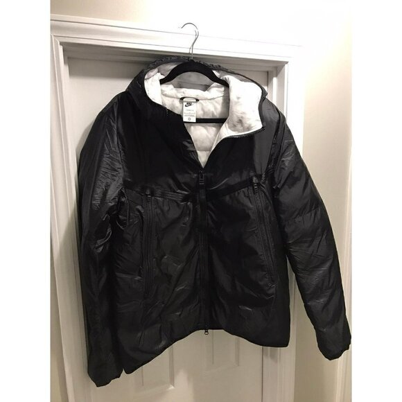 nike Sportswear Therma-FITMen's Hooded JacketSz: Large Color: Black - Picture 4 of 10